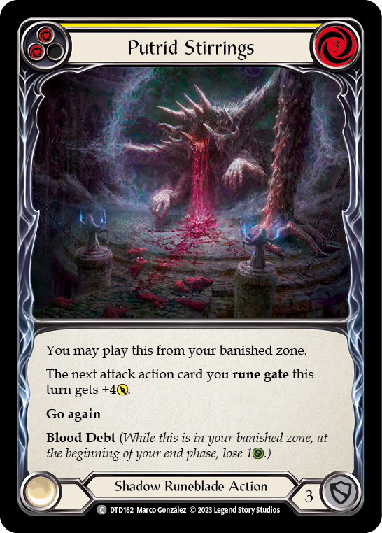 Putrid Stirrings - Yellow (DTD) #DTD162 [EN/N]