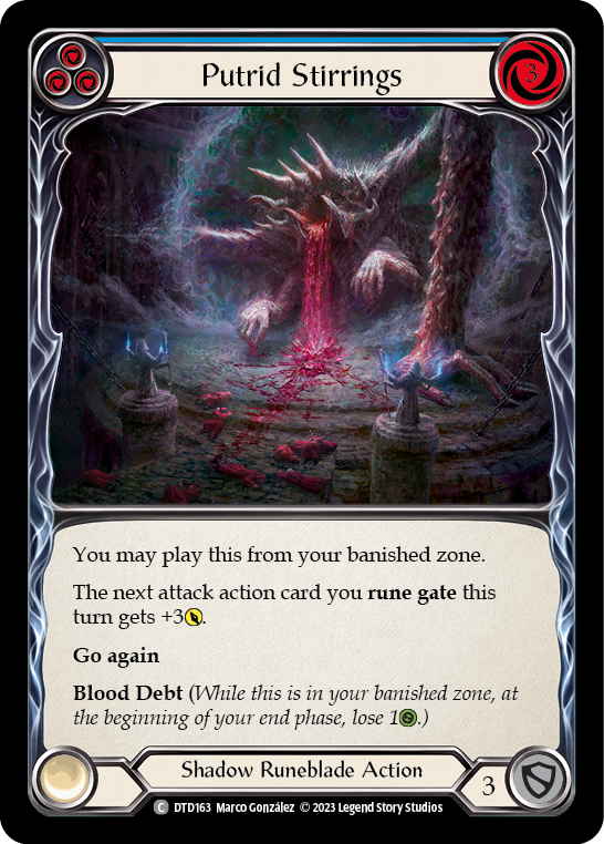 Putrid Stirrings - Blue (DTD) #DTD163 [EN/N]