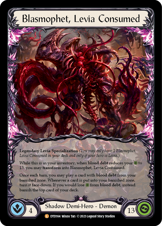 Blasmophet, Levia Consumed (DTD) #DTD164 [EN/N]