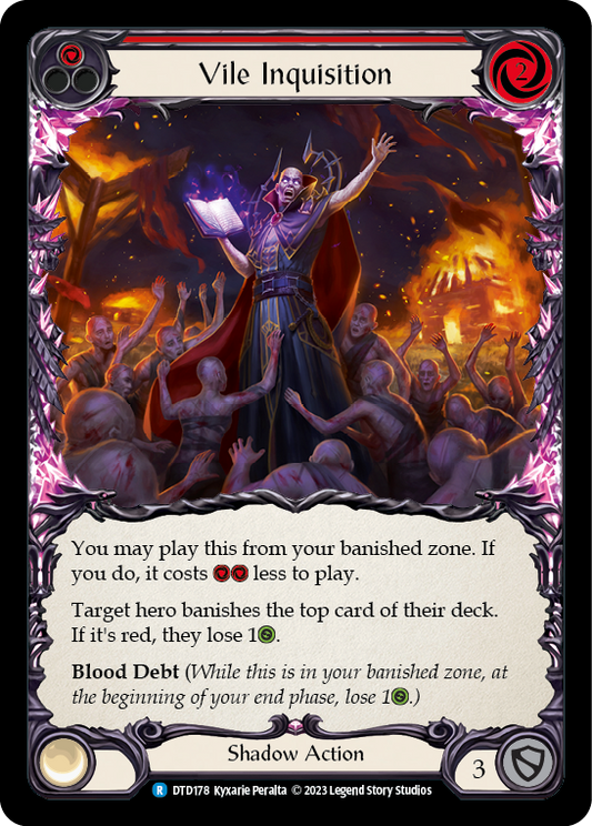 Vile Inquisition - Red (DTD) #DTD178 [EN/N]