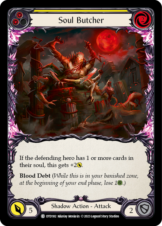 Soul Butcher - Yellow (DTD) #DTD182 [EN/N]