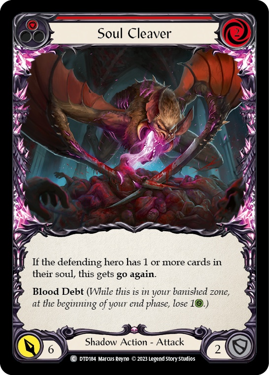 Soul Cleaver - Red (DTD) #DTD184 [EN/N]
