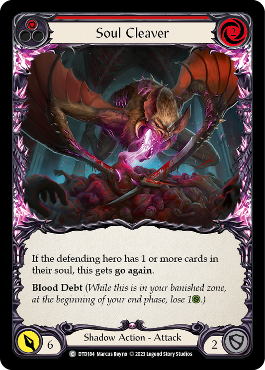 Soul Cleaver - Red (DTD) #DTD184 [EN/N]