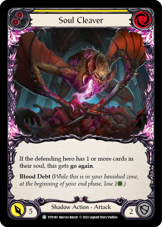 Soul Cleaver - Yellow (DTD) #DTD185 [EN/N]
