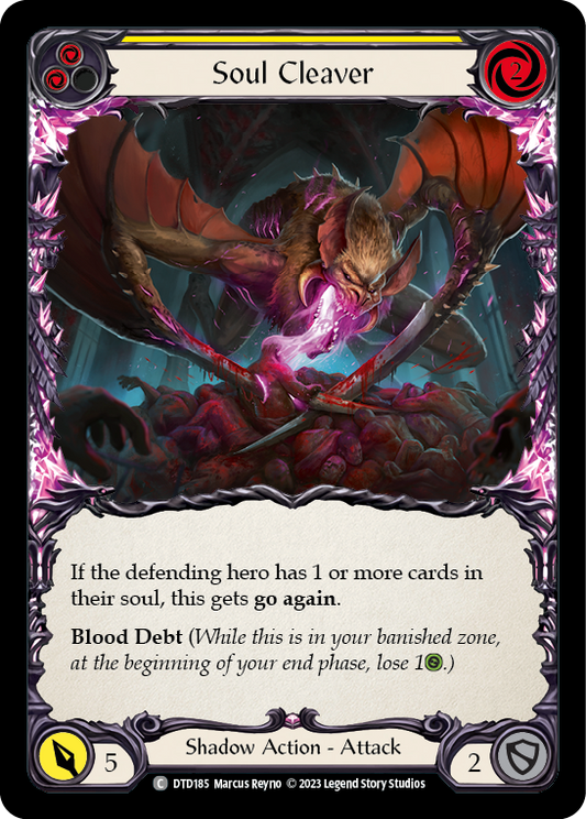 Soul Cleaver - Yellow (DTD) #DTD185 [EN/N]