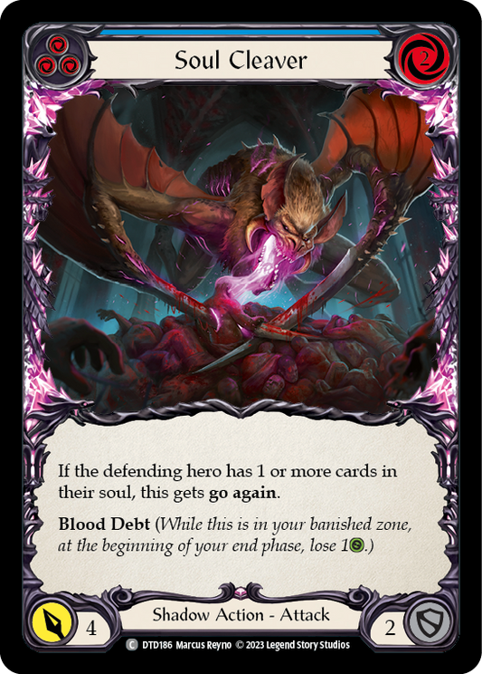 Soul Cleaver - Blue (DTD) #DTD186 [EN/N]