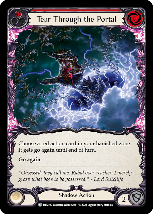 Tear Through the Portal - Red (DTD) #DTD190 [EN/N]