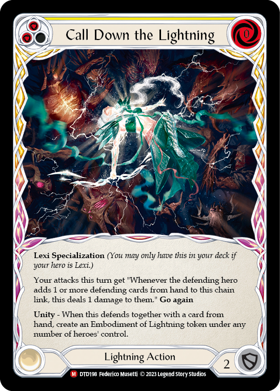 Call Down the Lightning (DTD) #DTD198 [EN/N]