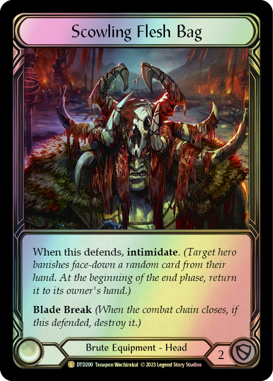 Scowling Flesh Bag (DTD) #DTD200 [EN/F]