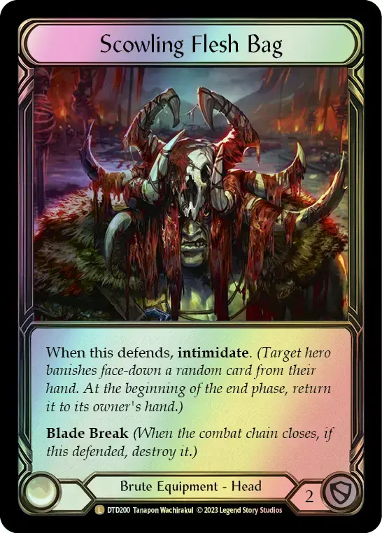 Scowling Flesh Bag (DTD) #DTD200 [EN/F]