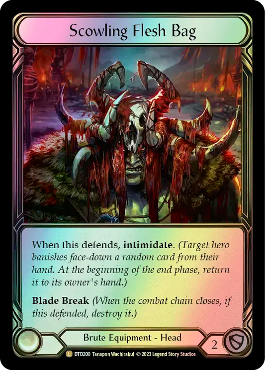 Scowling Flesh Bag (DTD) #DTD200 [EN/F]