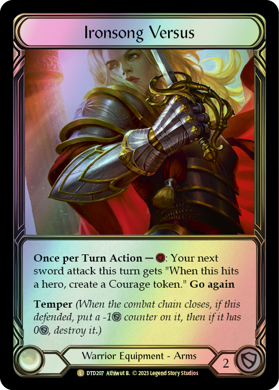 Ironsong Versus (DTD) #DTD207 [EN/F] s/o