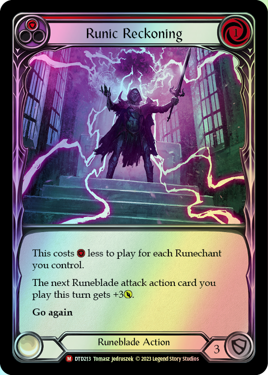 Runic Reckoning (DTD) #DTD213 [EN/F]