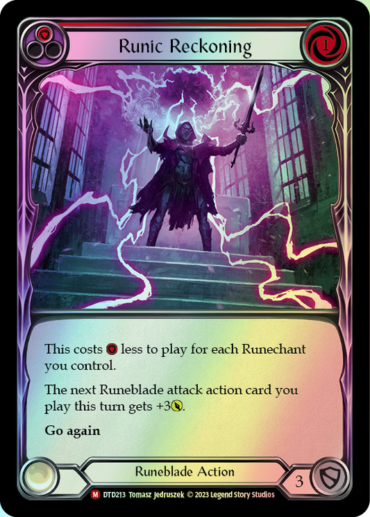 Runic Reckoning (DTD) #DTD213 [EN/F]