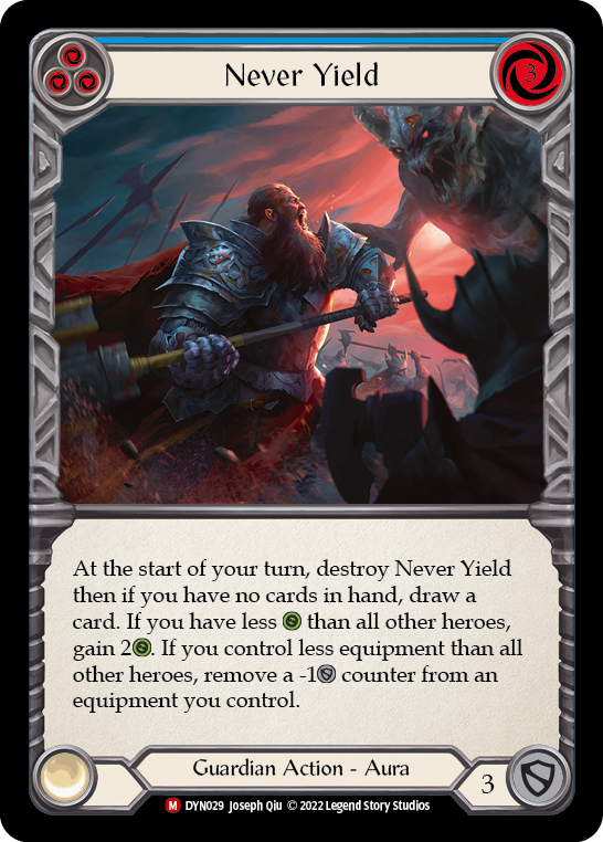 Never Yield (DYN) #DYN029 [EN/N]