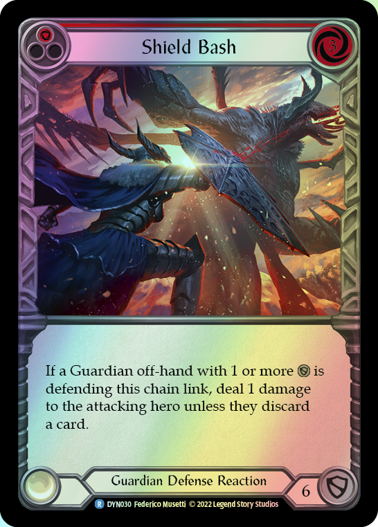 Shield Bash - Red (DYN) #DYN030 [EN/F]