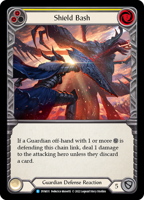Shield Bash - Yellow (DYN) #DYN031 [EN/N]