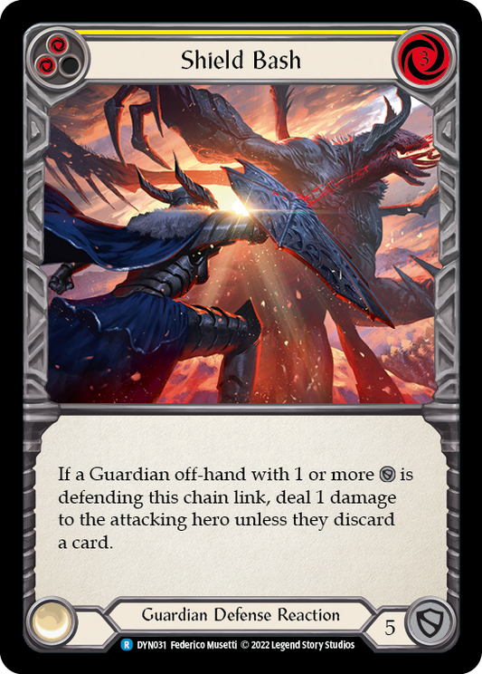 Shield Bash - Yellow (DYN) #DYN031 [EN/N]