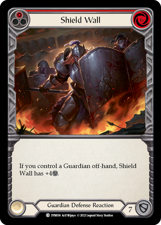 Shield Wall - Red (DYN) #DYN036 [EN/N]