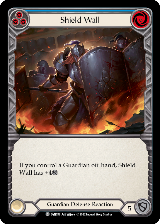 Shield Wall - Blue (DYN) #DYN038 [EN/N]