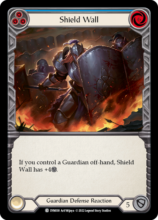 Shield Wall - Blue (DYN) #DYN038 [EN/N]