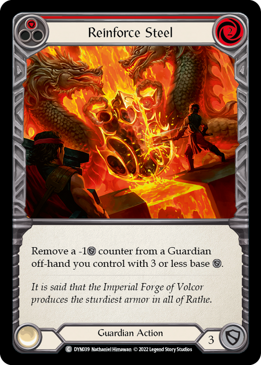 Reinforce Steel - Red (DYN) #DYN039 [EN/N]