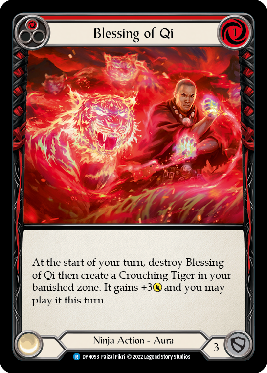 Blessing of Qi - Red (DYN) #DYN053 [EN/N]