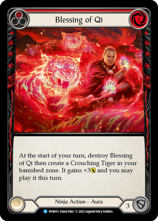 Blessing of Qi - Red (DYN) #DYN053 [EN/N]