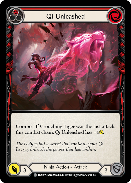 Qi Unleashed - Red (DYN) #DYN059 [EN/N]