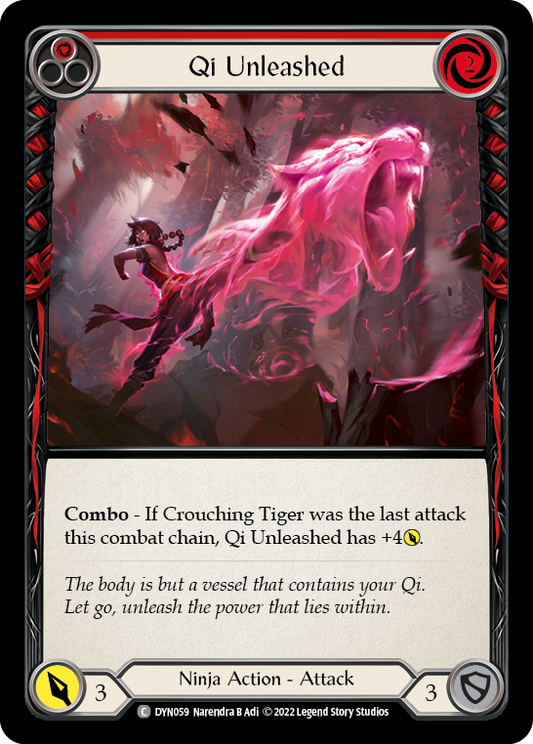 Qi Unleashed - Red (DYN) #DYN059 [EN/N]