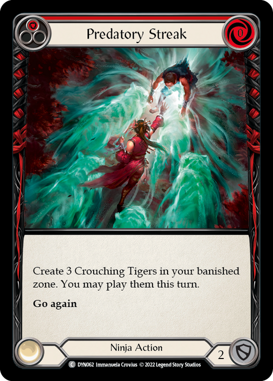 Predatory Streak - Red (DYN) #DYN062 [EN/N]