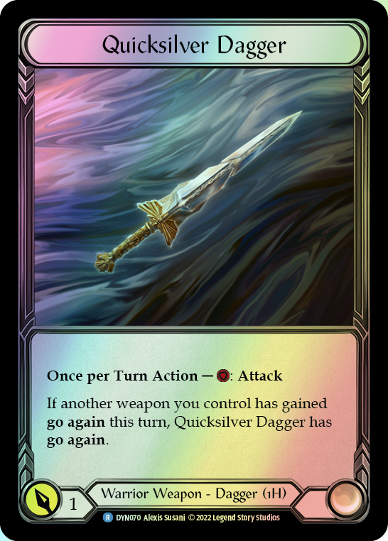 Quicksilver Dagger (DYN) #DYN070 [EN/F]