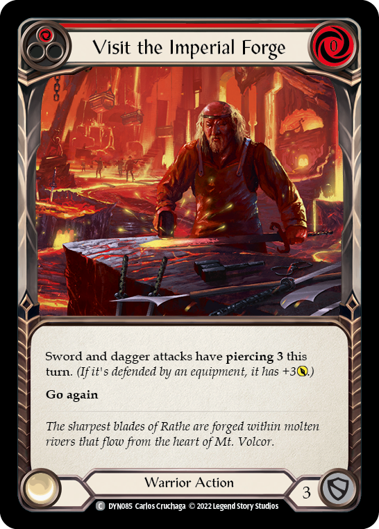 Visit the Imperial Forge - Red (DYN) #DYN085 [EN/N]