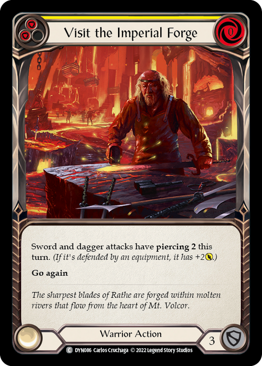 Visit the Imperial Forge - Yellow (DYN) #DYN086 [EN/N]