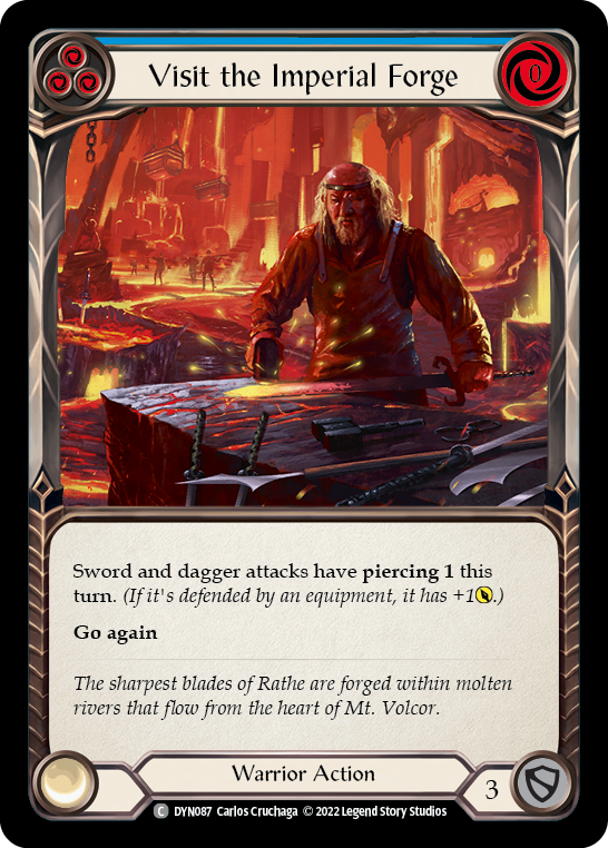 Visit the Imperial Forge - Blue (DYN) #DYN087 [EN/N]