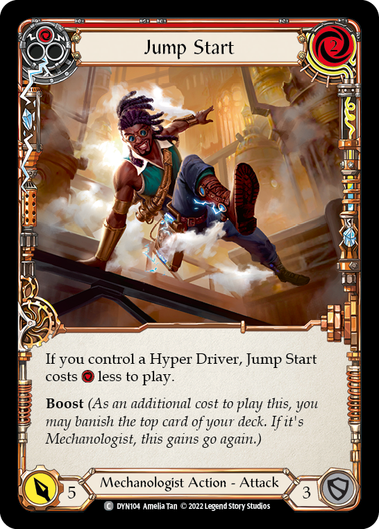Jump Start - Red (DYN) #DYN104 [EN/N]