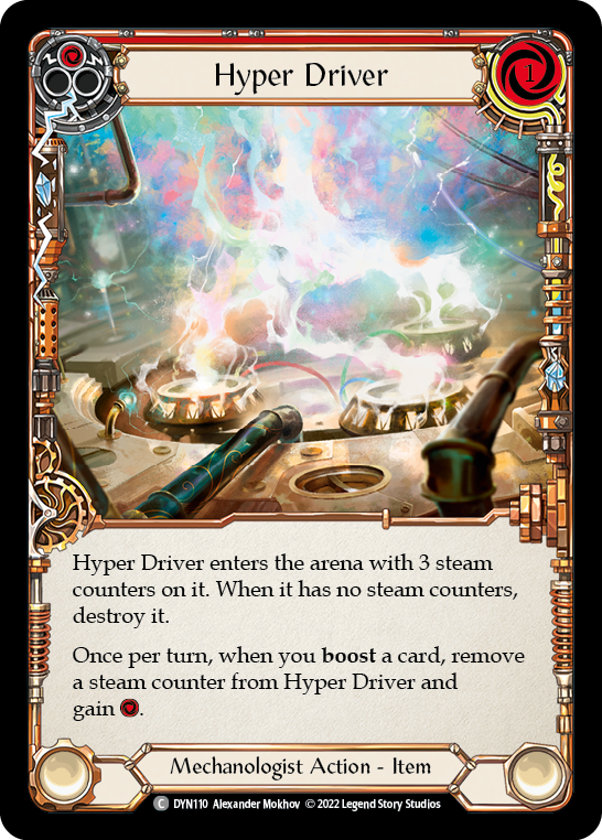 Hyper Driver - Red (DYN) #DYN110 [EN/N]
