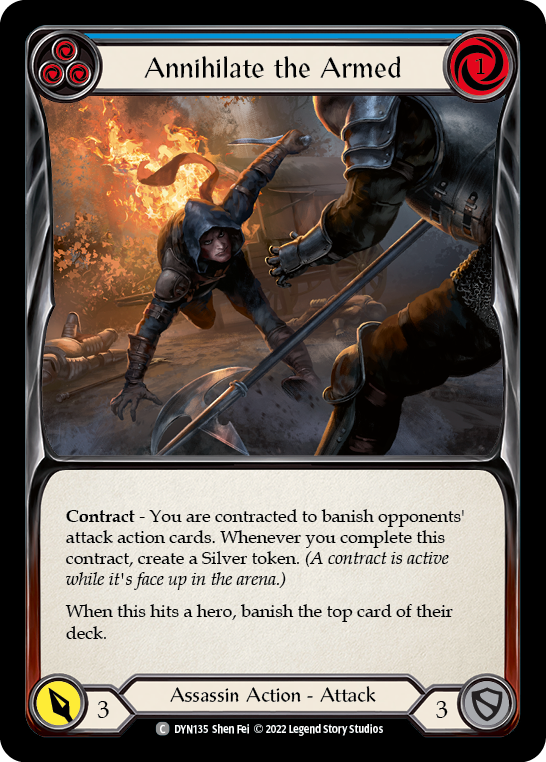 Annihilate the Armed - Blue (DYN) #DYN135 [EN/N]