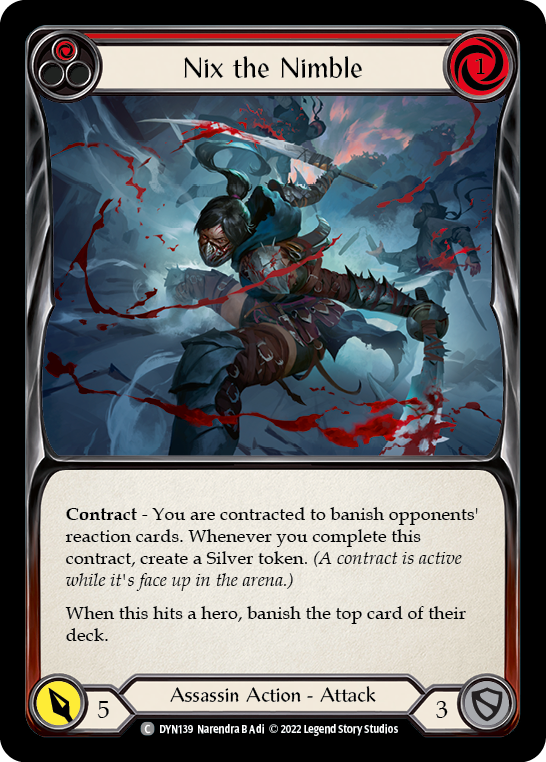 Nix the Nimble - Red (DYN) #DYN139 [EN/N]