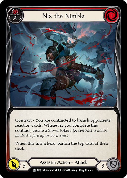 Nix the Nimble - Red (DYN) #DYN139 [EN/N]