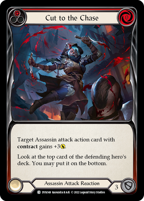 Cut to the Chase - Red (DYN) #DYN148 [EN/N]