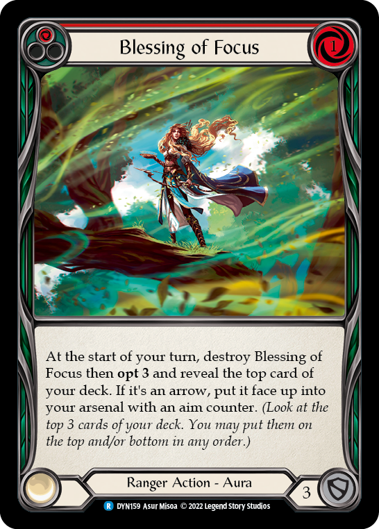 Blessing of Focus - Red (DYN) #DYN159 [EN/N]