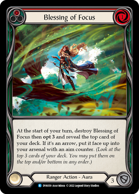 Blessing of Focus - Red (DYN) #DYN159 [EN/N]