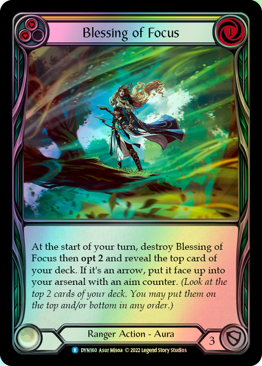 Blessing of Focus - Yellow (DYN) #DYN160 [EN/F]