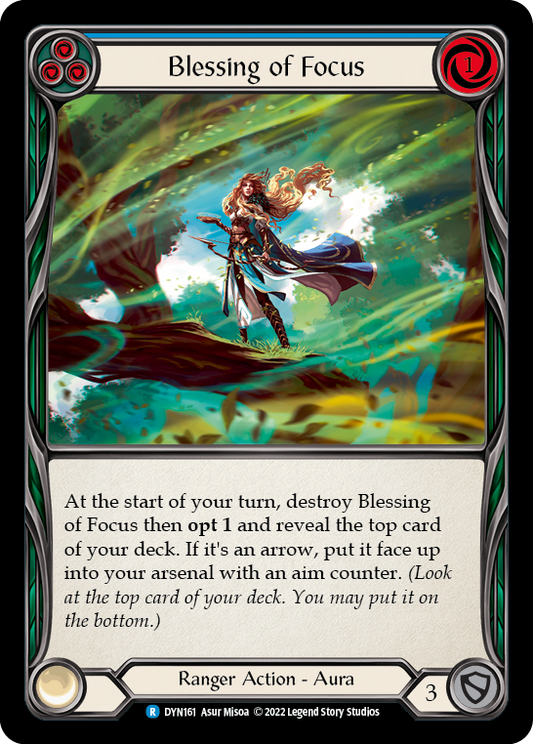 Blessing of Focus - Blue (DYN) #DYN161 [EN/N]