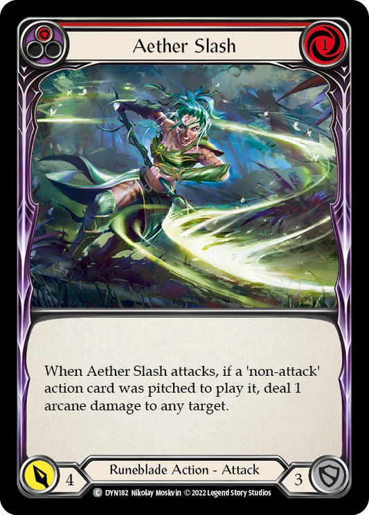 Aether Slash - Red (DYN) #DYN182 [EN/N]