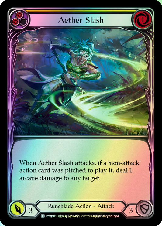 Aether Slash - Yellow (DYN) #DYN183 [EN/F]