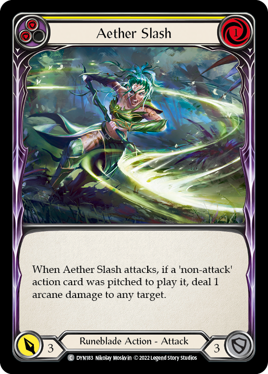 Aether Slash - Yellow (DYN) #DYN183 [EN/N]