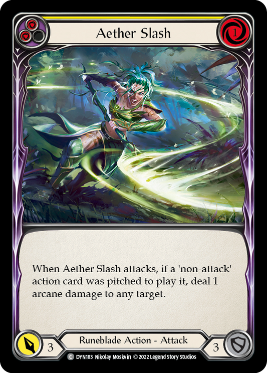 Aether Slash - Yellow (DYN) #DYN183 [EN/N]