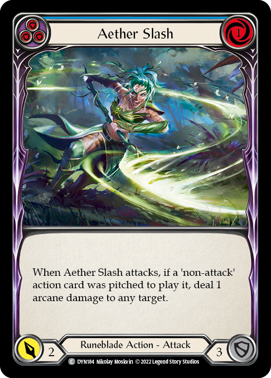 Aether Slash - Blue (DYN) #DYN184 [EN/N]